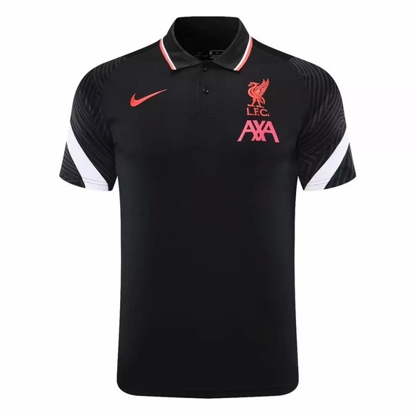 Polo Liverpool 2020-21 Schwarz Weiß